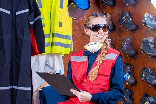 Goed beschermd in een Blaklader werkjas